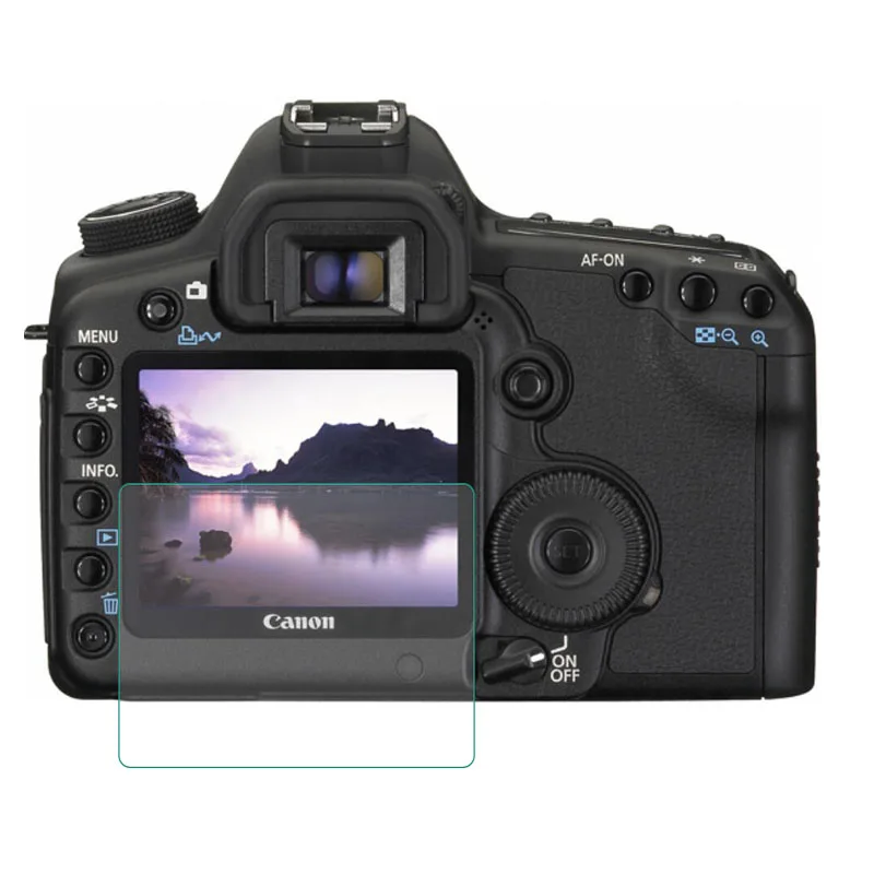 Закаленное стекло протектор для Canon EOS 5D II Mark2 Markii 5D2 5DII 50D 40D 1DS Mark III 1DS3 Защитная