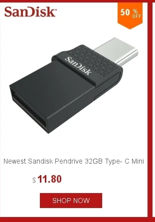 Sandisk CC2 type-C двойной OTG USB флеш-накопитель 128 ГБ флеш-накопитель USB 64 ГБ флеш-накопитель Micro USB Mini USB флеш-накопитель Тип C