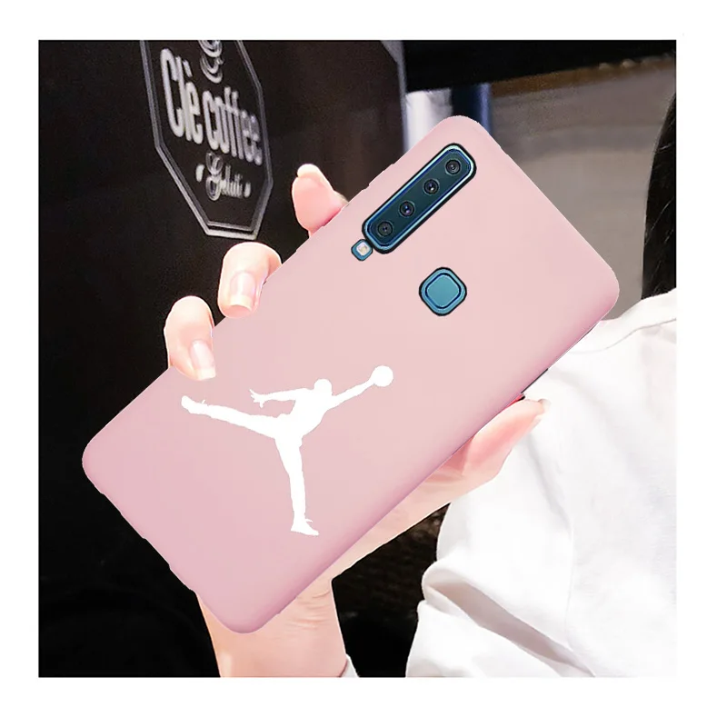 Sport Phone Case For Samsung Galaxy A9 A9s A8 A8s A7 A6 A5 Plus Star 2018 Silicone Cover Soft TPU Back Cases Basketball | Мобильные