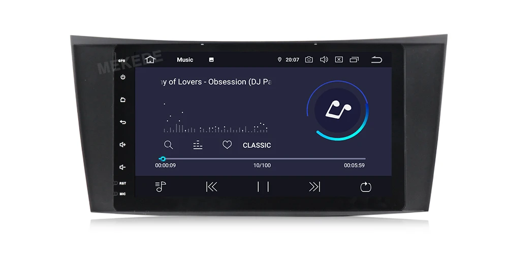 MEKEDE DSP ips 4G Android 9,0 автомобильный dvd-плеер для Mercedes Benz E-class W211 E200 E220 E300 E350 E240 E270 E280 класс CLS W219