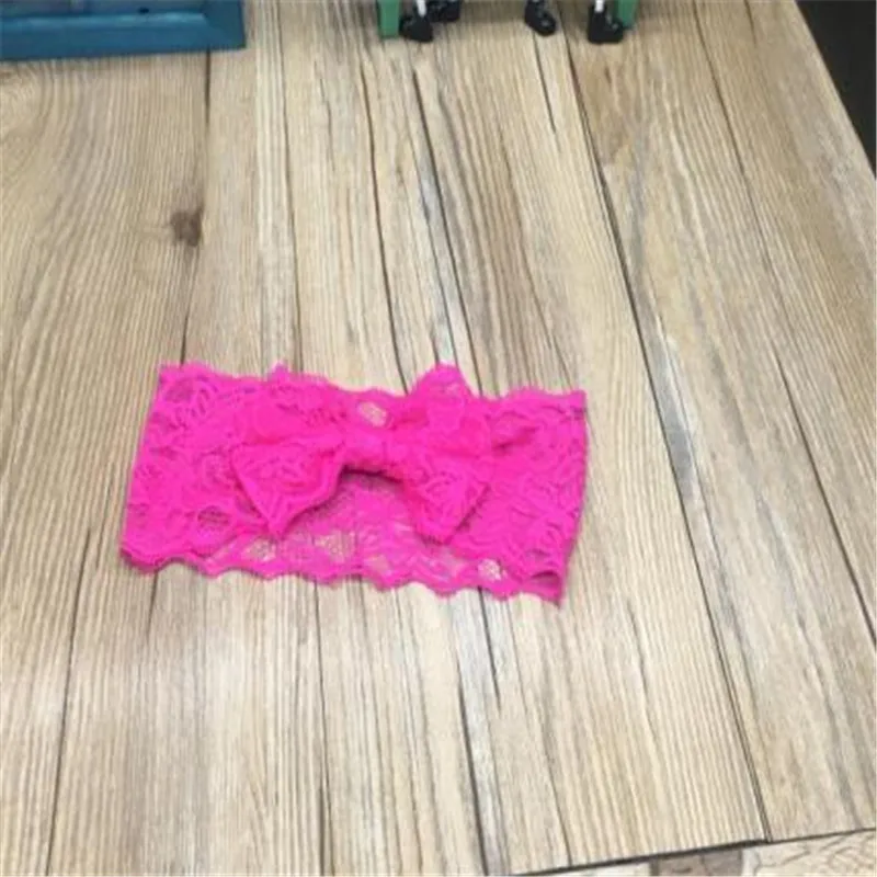 Кружевная лента для волос с большим бантом девочек Повязка на голову Аксессуары