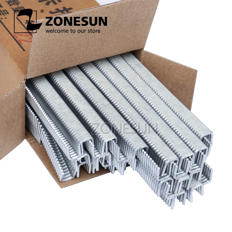 ZONESUN 1 коробка Пряжка для ручного u-образного 506 503 клиппер для сосисок машина для резки, зажимы для супермаркета затягивающая машина