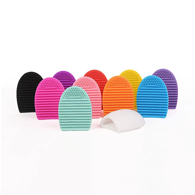 Силиконовая щетка для очистки яиц 11 видов цветов Pro очищающее средство