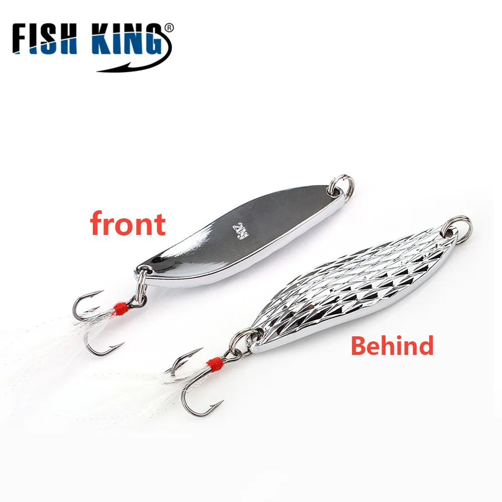 FISHKING 1 шт. приманка в виде ложки искусственная-20 г металлическая рыболовная 2