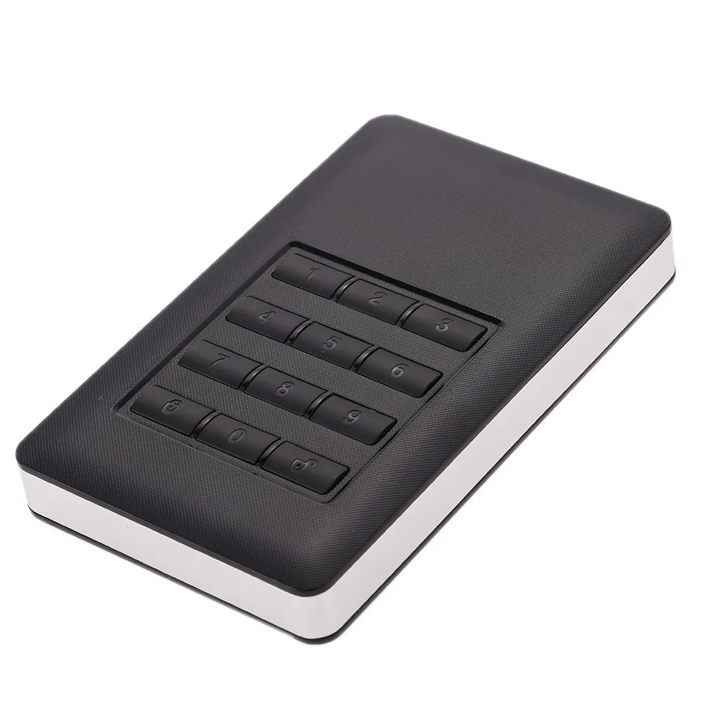 USB3.0 5 Гбит HDD Чехол защитный военный Класс аппаратного зашифрованный безвинтовое