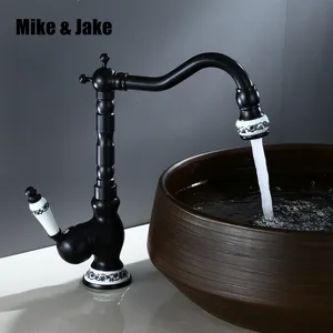 Латунный кран для ванной комнаты, черный смеситель для раковины, винтажный кран для кухонной раковины, латунный кран torneira, смеситель для раковины, кран для воды MJ8881