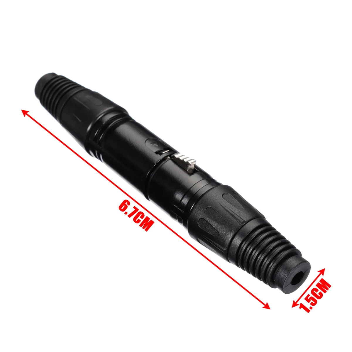 10pairs/20pcs XLR 3-Pin Male Female Connector Microphone Audio Cables Plug Connectors Black | Электроника