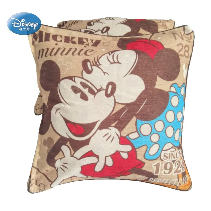 Disney 1 шт. с Микки Маусом Мышь квадратная подушка крышка 43x43 см для ухода за