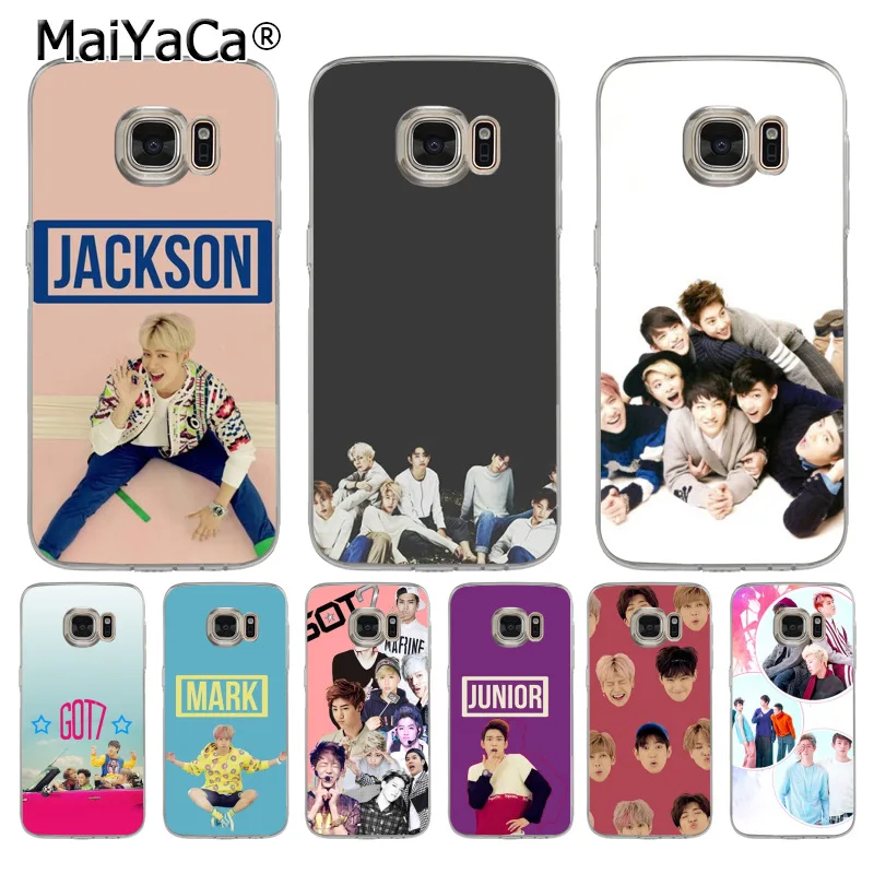 MaiYaCa GOT7 kpop очаровательный цветной чехол для телефона накладка аксессуары samsung galaxy