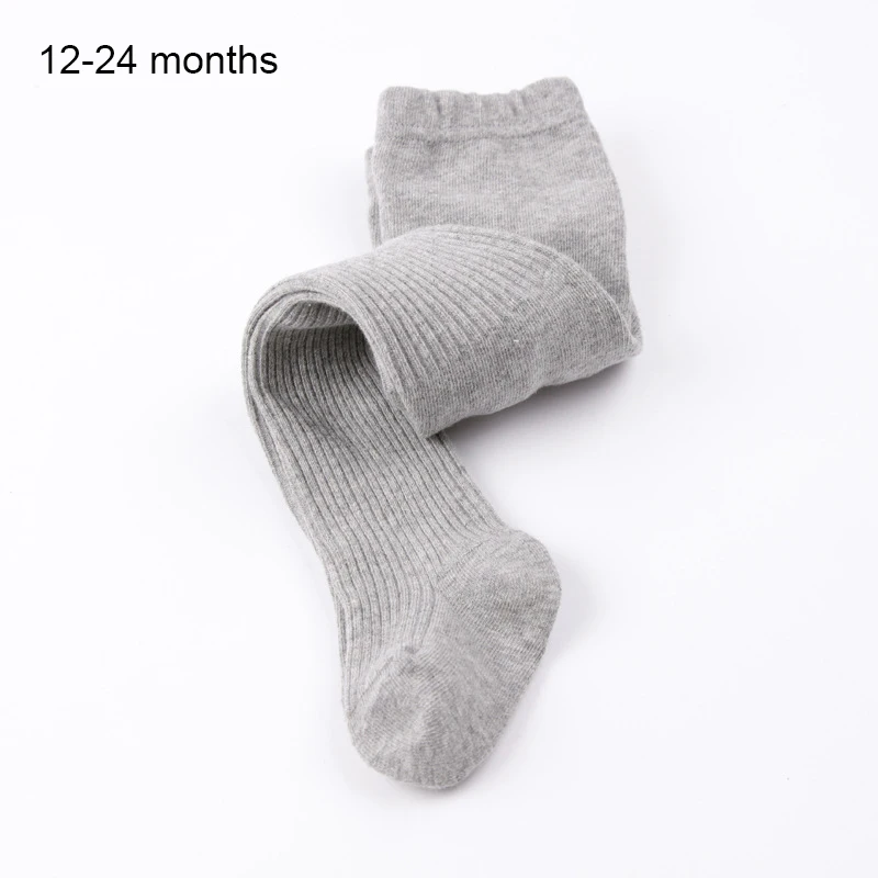 12-24M gray Высокое качество; сезон осень-зима; теплые детские колготки; колготки для девочек и мальчиков; колготки для новорожденных; детская одежда - Цвет: 12-24M gray
