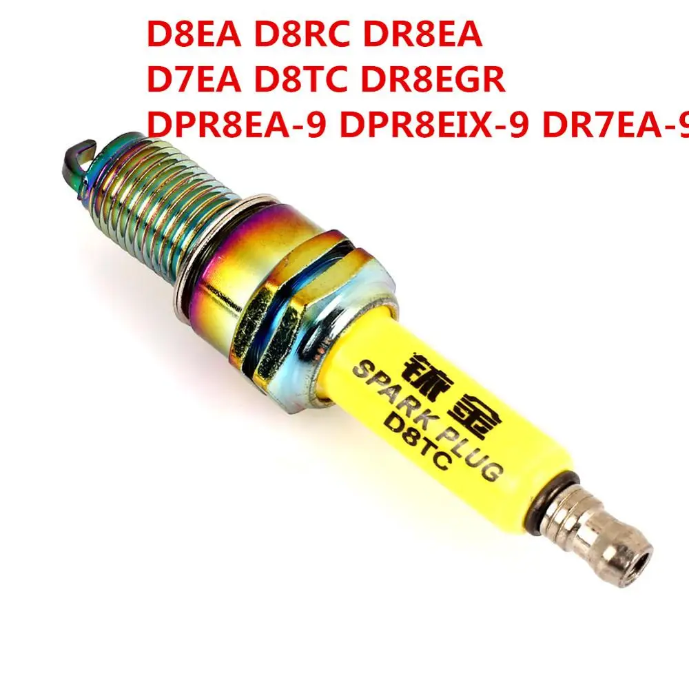 5 Иридиевая Свеча зажигания Вилки для A7TC ATRTC CR6HSA CR7HSA CR7HGP D8EA D8RC DR8EA D7EA D8TC DR8EGR DPR8EA-9 DPR8EIX-9 DR7EA-9 - Цвет: 5