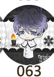 ZXFJXR 58 мм аниме DIABOLIK LOVERS Ayato Kanato Laito Shu Reiji Ruki значок круглая брошь булавки рюкзак деко - Окраска металла: 63