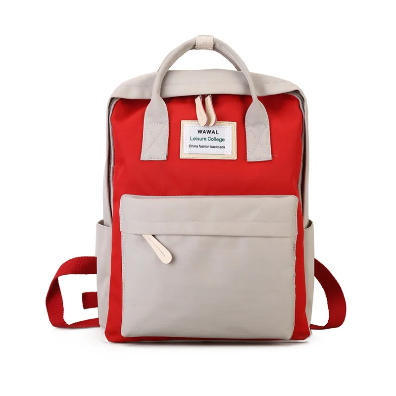 Рюкзак женский модный водонепроницаемый ткань Mochila путешествия рюкзак школьный студенческий мешок ноутбук Книга сумка для хранения