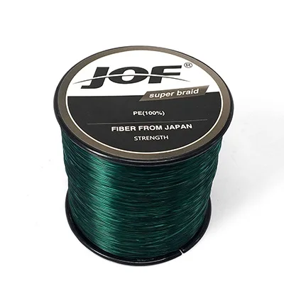 Green JOF 1000 м 500 м нейлоновая леска моно 4,4-28,6lb соленая/Пресноводная японская - Цвет: Green