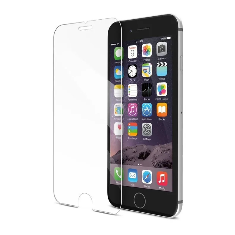 Ультратонкое закаленное стекло 0 3 мм 9 H для iPhone aifon i phone 4 4s 5 5S 5c 6 S plus 7 8 X 2.5d Защитная