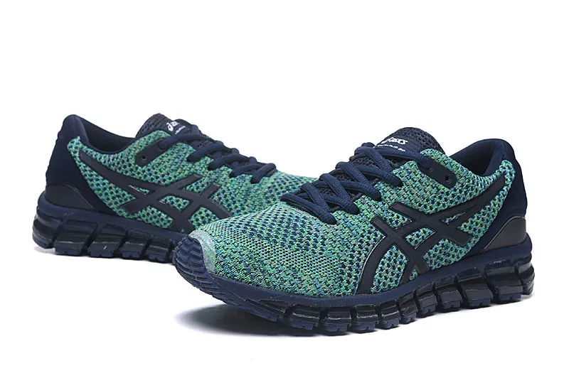 Оригинальные Asics GEL-QUANTUM 360 KNIT 2 кроссовки Сникеры Мужская Спортивная обувь европейские размеры 40,5-45