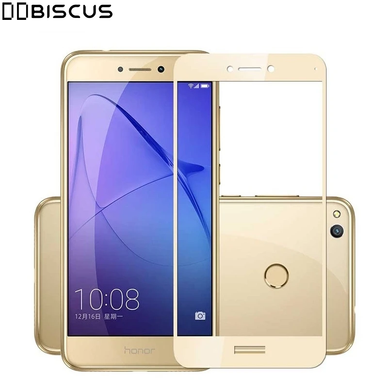 Закаленное стекло для Huawei P8 Lite защитное с полным покрытием 2017 PRA LA1 P9 LX1 защитная