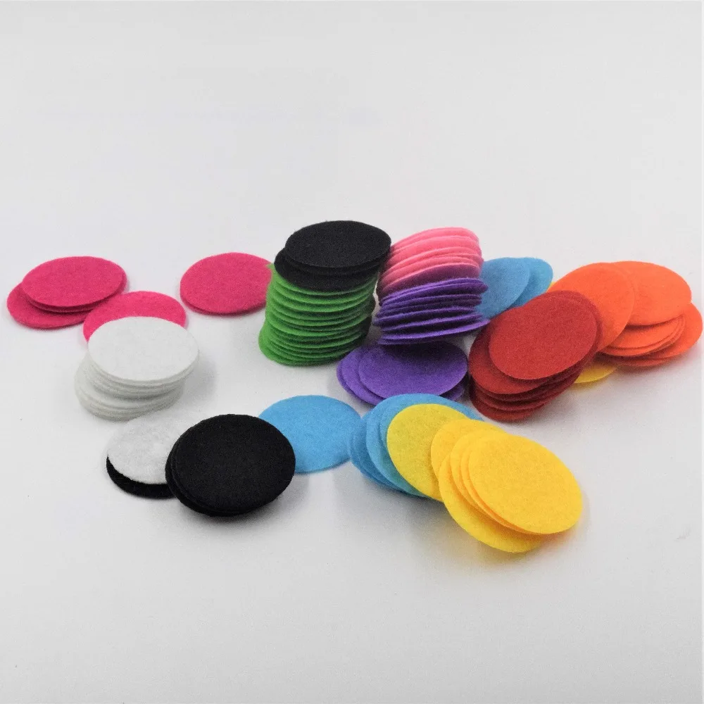 200 шт. круглые фетровые пластыри прокладки тканевые аксессуары в виде цветов