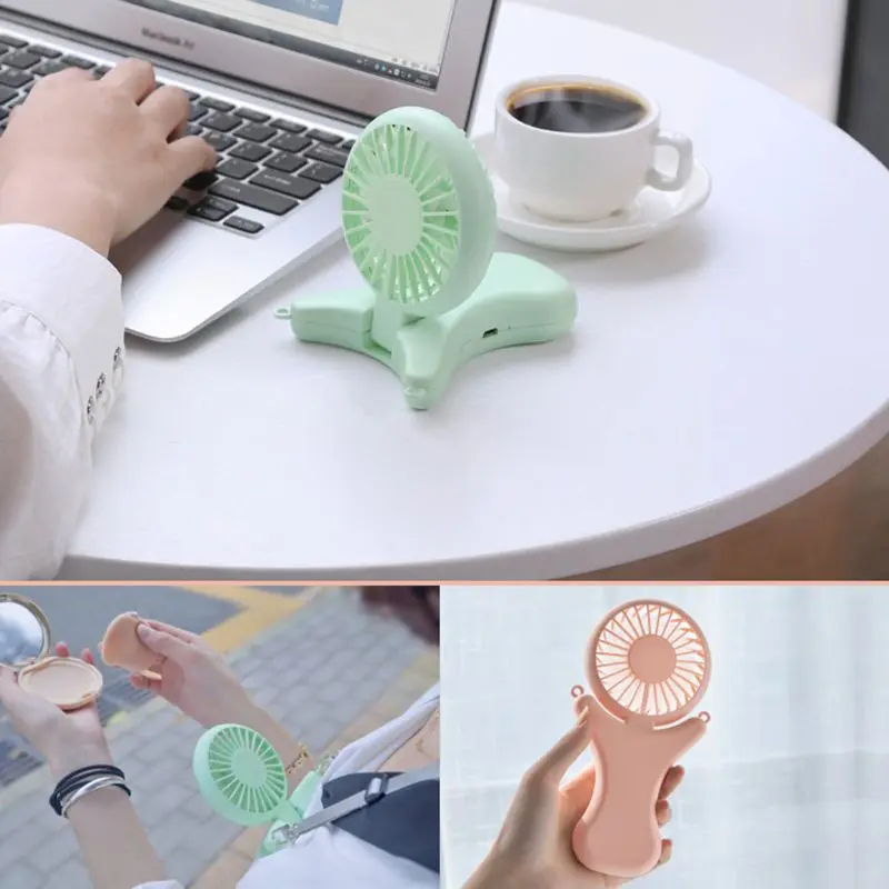 2000mAh USB портативный Hands-free шейный веер перезаряжаемый охладитель воздуха Спорт 3 шестерни Ручной Настольный Электрический вентилятор для трава