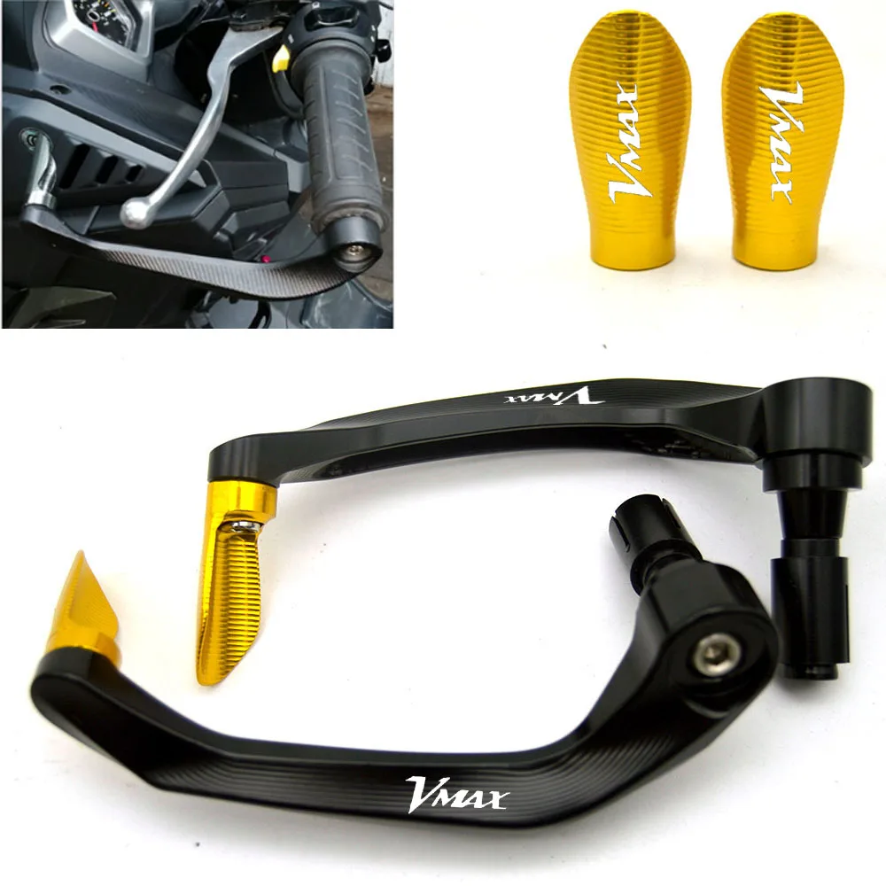 

Universal 7/8" 22mm Motorcycle Handlebar Brake Clutch Levers Protector Guard For Yamaha V-MAX VMAX 1200 1700 VMAX1700 V-MAX1700