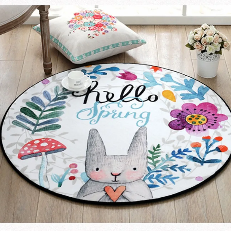 Многофункциональный Пасхальный Подарочный мультяшный коврик с кроликом для