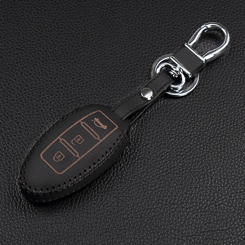 Модный мужской кожаный чехол для ключей с дистанционным управлением Nissan Infiniti EX FX