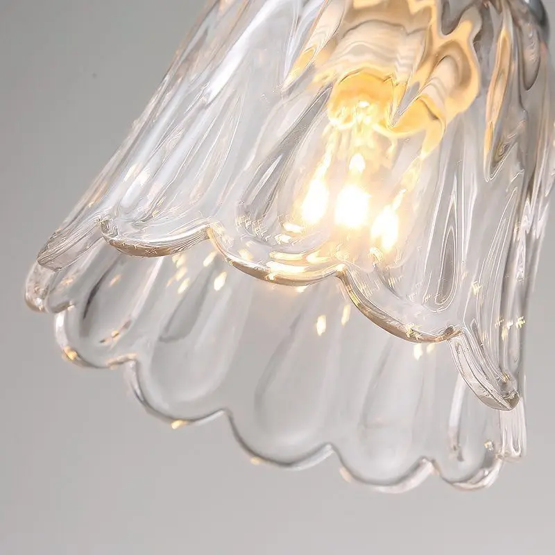 Современные стеклянные подвесные светильники для столовой простые кухонные