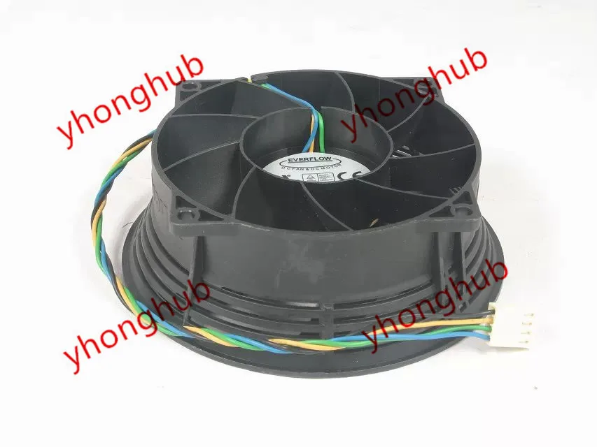 Вентилятор охлаждения сервера EVERFLOW F129238SL DC 12 В 0.50AMP 4-проводной 92x92x38 мм |