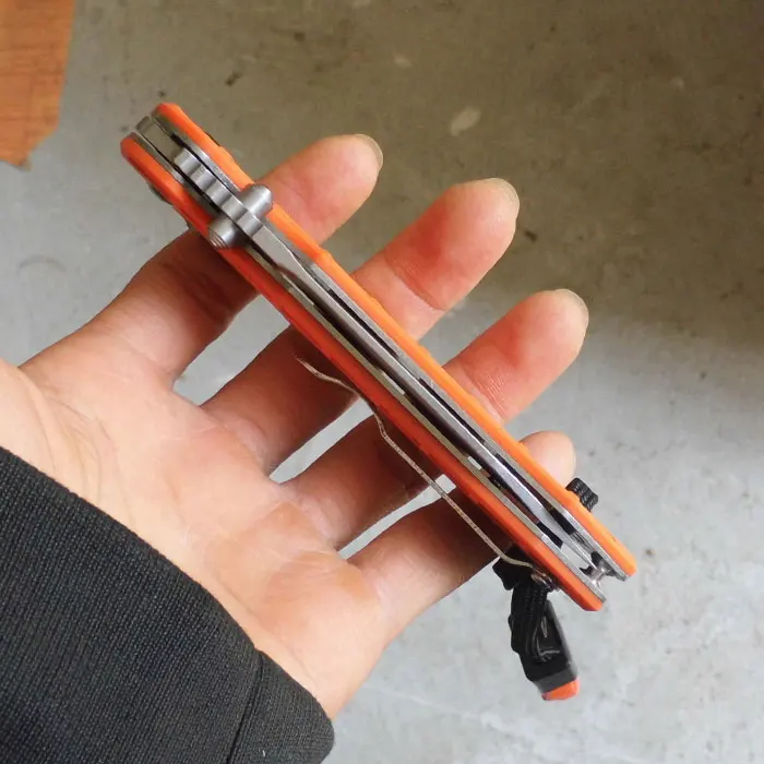 Жар-птица Ganzo G7452P 440C G10 ручка со свистом складной Ножи Выживание Отдых на природе инструмент карманный Ножи тактический edc Открытый инструмент