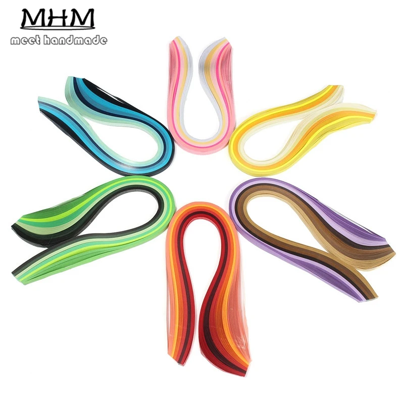 Мода 120 полоски смешанных цветов 10 мм Ручная работа инструменты для оригами