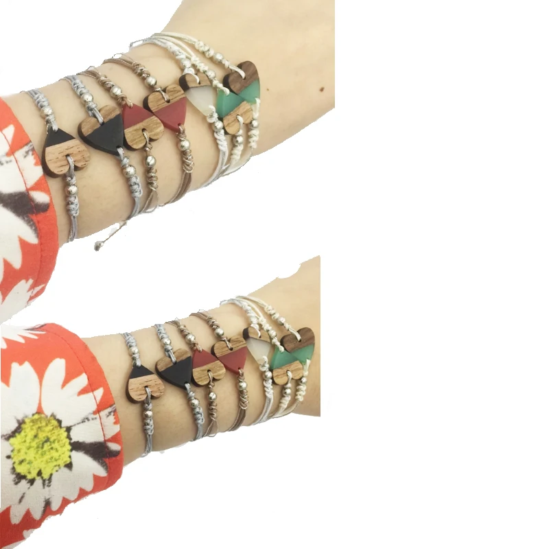 Новый бренд 2019 модный винтажный этнический браслет с большими бусинами