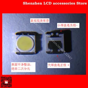 350 шт.лот, оригинальная южнокорейская Светодиодная лампа с подсветкой телевизора LG, 3528 холодный белый свет, 2835 is 3V, объектив LATWT470RELZK