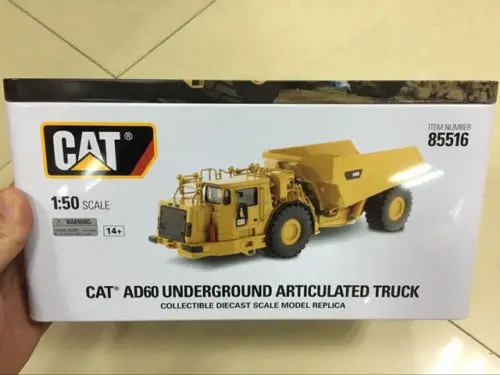 1/50 подземный шарнирный грузовик Caterpillar Cat AD60 Diecast Masters #85516|truck diecast|caterpillar catdiecast trucks |