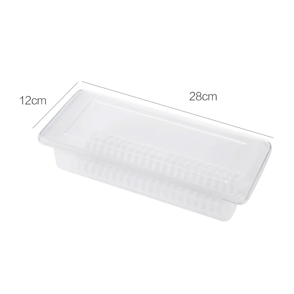 Пластиковый пищевой герметичный ящик для хранения контейнер кухонная посуда с