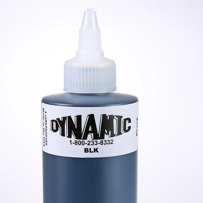 Профессиональный 1 флакон бренд Dynamic краска для татуировок черный подкладки и