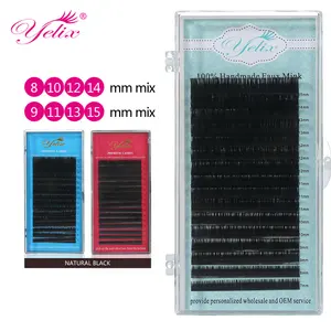 Индивидуальные ресницы, натуральные накладные ресницы, норковые ресницы для наращивания, накладные ресницы, искусственные ресницы, Набор накладных ресниц