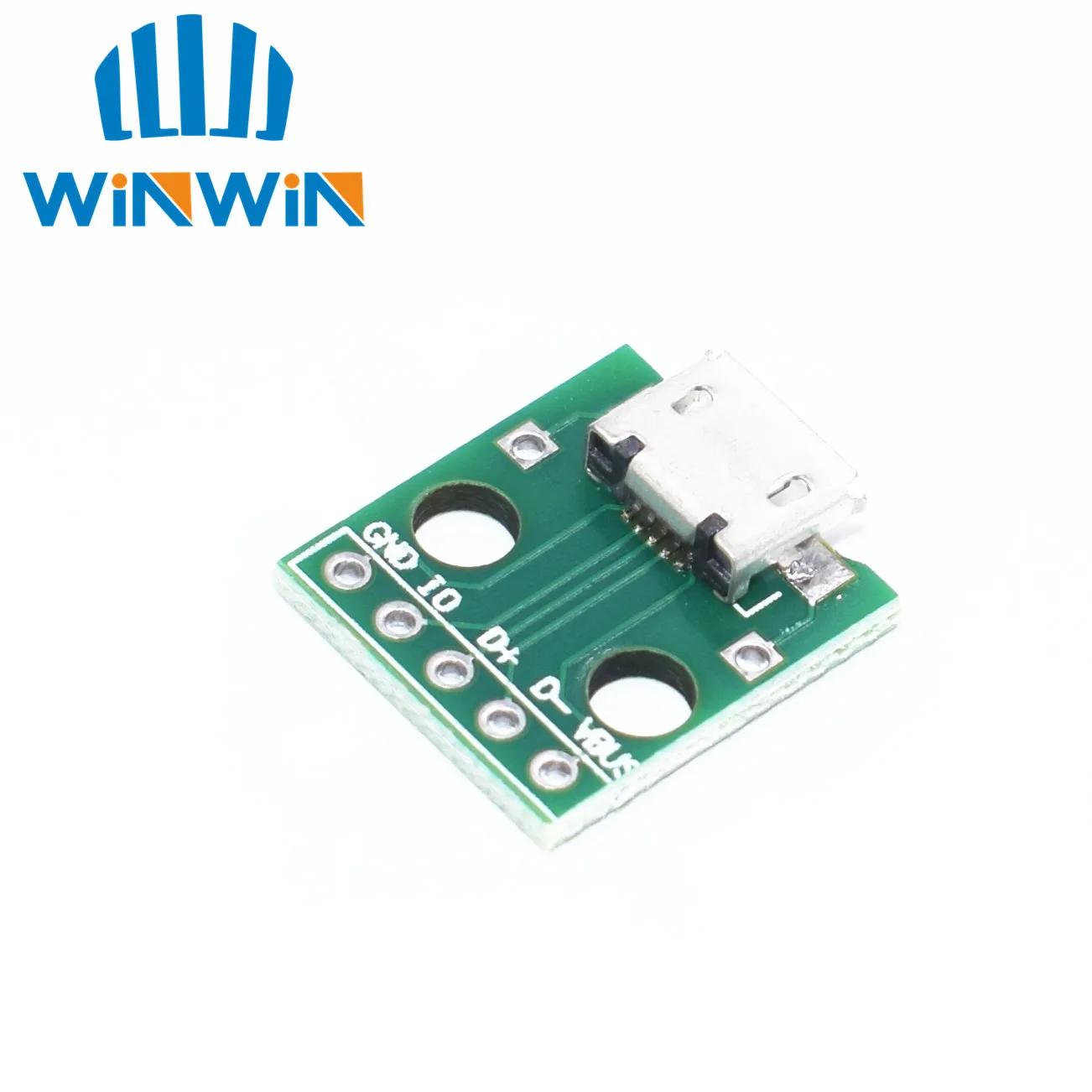 Микро USB адаптер DIP 5pin Женский Разъем | Электронные компоненты и принадлежности