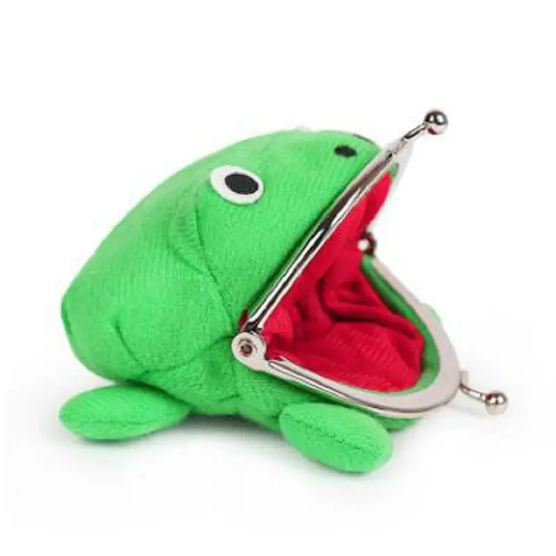 Сумка для хранения денег Pokemon Bolsa Naruto Frog Аниме Кошелек монет Покемон Плюшевая