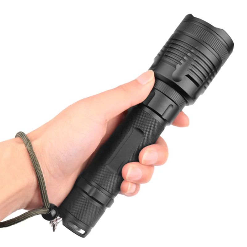 Litwod Z25P78 Original CREE XHP70.2 32w powerful zoom lens Tactical LED Flashlight torch 10000mAh 26650 18650 Battery|light lantern|led flashlight