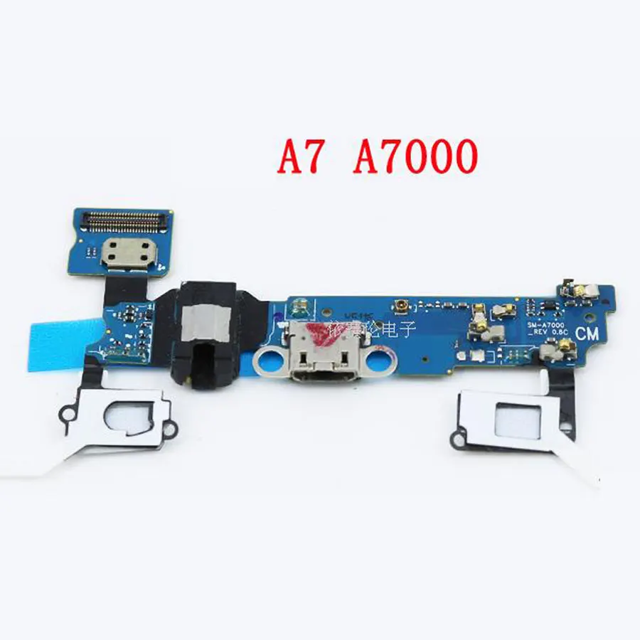 A7 A7000 Микро-зарядка через usb Нижняя плата для Samsung Galaxy A3 A5 A7 A8 A9 док-станция шлейф разъема для наушников кабель A300F A500F A700F A910F - Цвет: A7 A7000