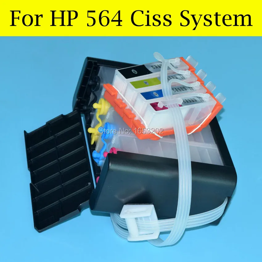 Новый СНПЧ для HP 564 Система непрерывной подачи чернил B209A B210A B109N 5511 5515 5522 3522 3070A