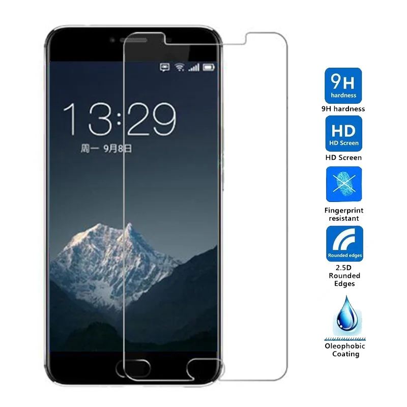 

2PCS 9H Tempered Glass for umi UMIDIGI Z2 Pro C Note 2 C2 Crystal G Z1 Z Protective Film Screen Protector