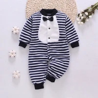 winter fleece baby romper long sleeve newborn coat jumpsuit baby clothes boy girl clothing soft infant new born warm rompers