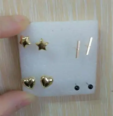Свадебные серьги для невесты модные серьги-кольца из сплава с бантом сердцем и