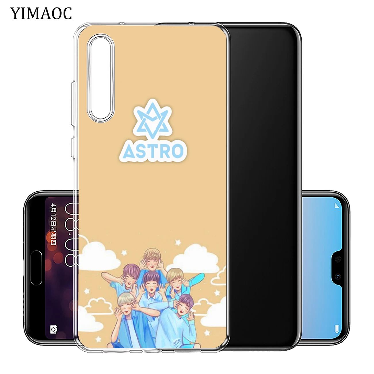 YIMAOC KPOP ASTRO Мягкий силиконовый чехол для телефона из ТПУ Huawei P30 P20 Pro P10 P9 P8 Lite 2016 2017 P