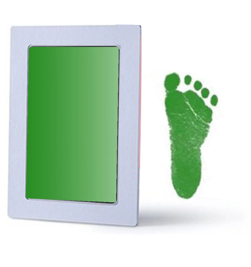 Уход за ребенком нетоксичный новорожденный Handprint Набор для отпечатка ступней литье родитель-ребенок рука подушечка с чернилами для отпечатков подушечка Младенческая игрушка Подарки