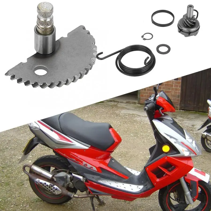 Алюминиевый стартовый вал втулки шестерни в сборе Набор для GY6 50CC 80CC 139QMB Скутер мопед Motocicleta стартер motocicleta
