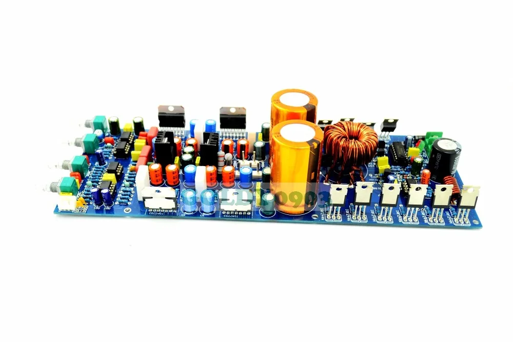 Готовый TDA7293 + 5532 2 1 канальный сабвуфер чистый усилитель мощности плата тона для
