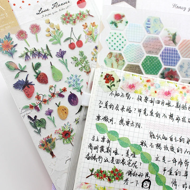 Dokibook планировщик наклейка Дневник Блокнот DIY Наклейка ПВХ обед ПВХ блокнот наклейка