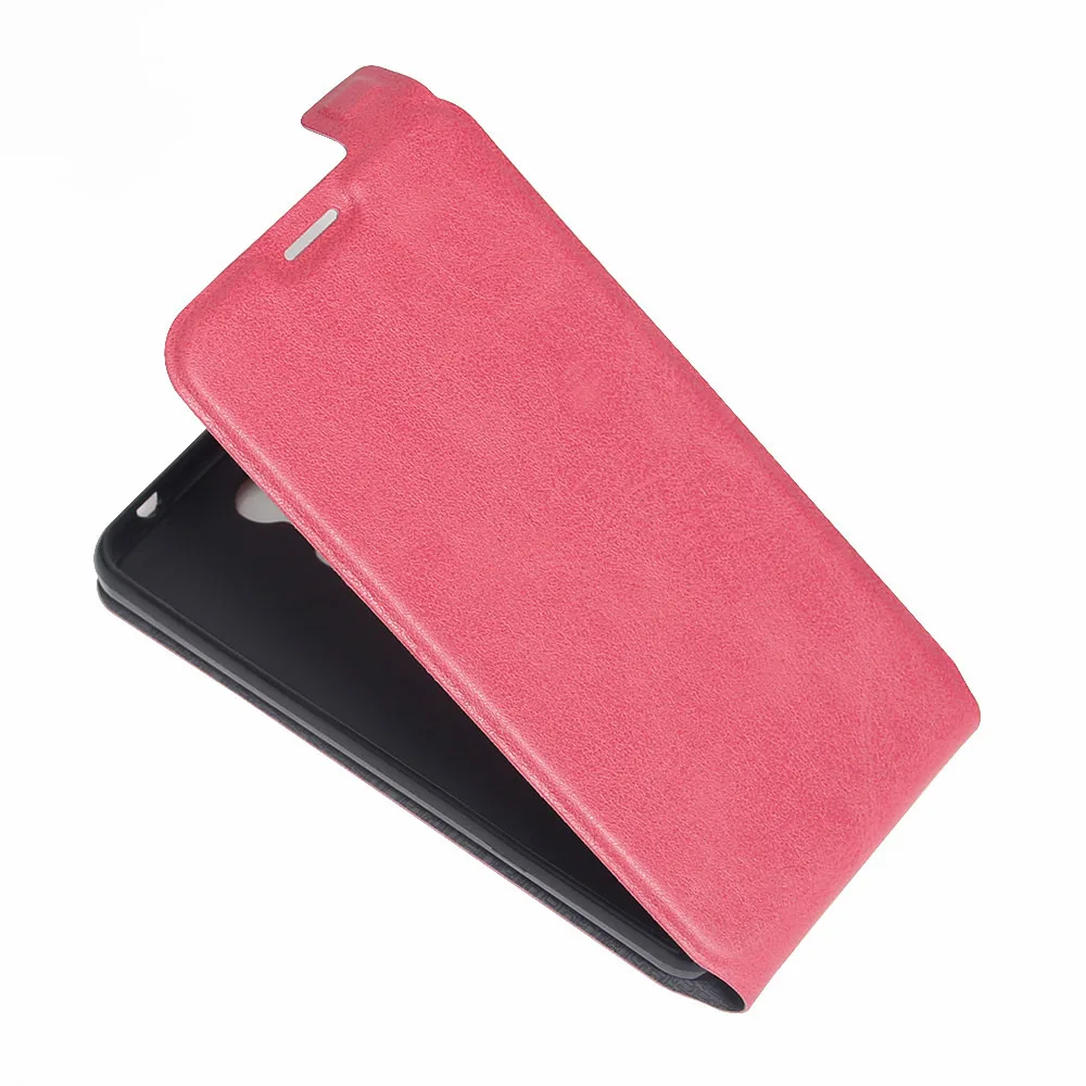 MCMEME флип чехол для lenovo C2 power Магнитный вверх вниз кожаный чехол для lenovo K10a40 Vibe C2 power Case TPU мягкие чехлы - Цвет: Rose